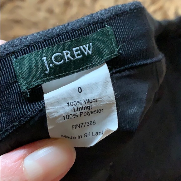 J. Crew gray wool pencil skirt - Picture 3 of 3